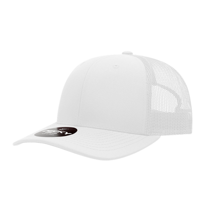 Decky-1053-6 Panel Mid Profile Structured Acrylic/Polyester Trucker