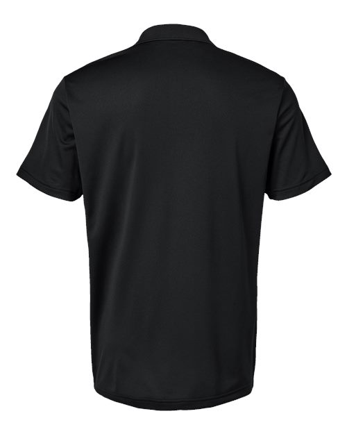 adidas A430 Men's Performance Piqué Polo - Black - Back