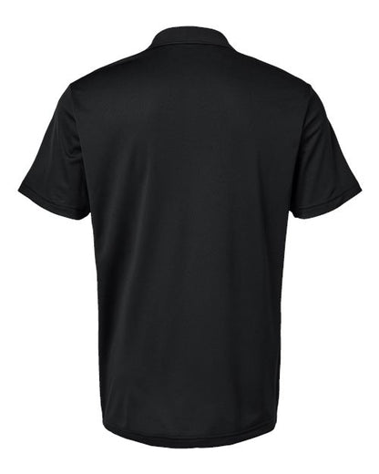 adidas A430 Men's Performance Piqué Polo - Black - Back