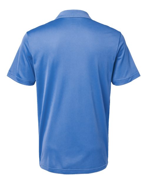 adidas A430 Men's Performance Piqué Polo - Blue Fusion - Back
