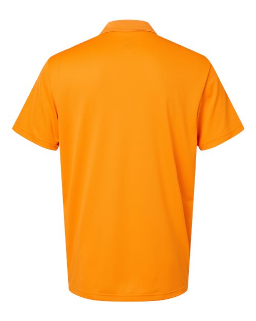 adidas A430 Men's Performance Piqué Polo - Bright Orange - Back