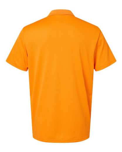 adidas A430 Men's Performance Piqué Polo - Bright Orange - Back