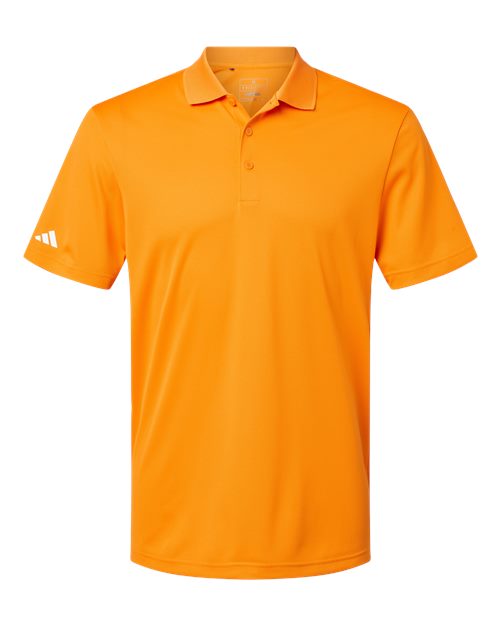 adidas A430 Men's Performance Piqué Polo - Bright Orange - Front