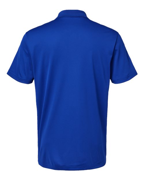 adidas A430 Men's Performance Piqué Polo - Collegiate Royal - Back