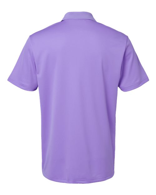 adidas A430 Men's Performance Piqué Polo - Light Flash Purple - Back