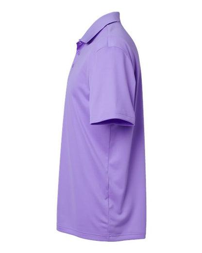 adidas A430 Men's Performance Piqué Polo - Light Flash Purple - DirectSide