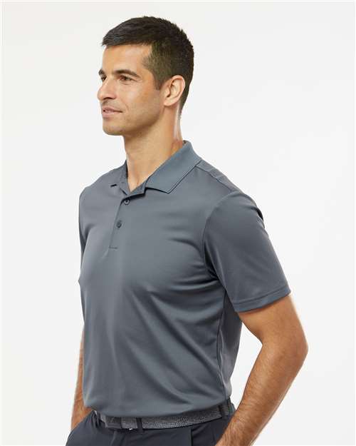 adidas A430 Men's Performance Piqué Polo - Onix - OnModelSide