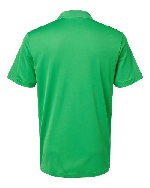adidas A430 Men's Performance Piqué Polo - Vivid Green - Back