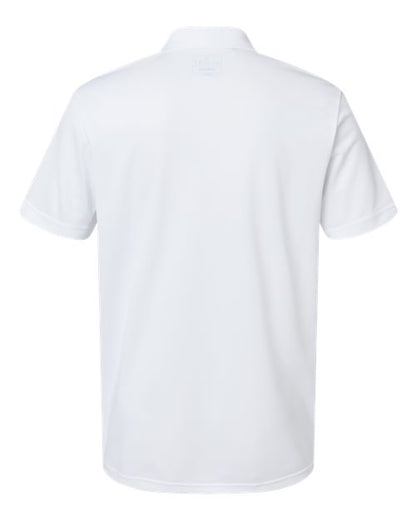 adidas A430 Men's Performance Piqué Polo - White - Back