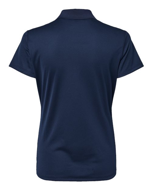 adidas A431 Women's Performance Piqué Polo - Collegiate Navy - Back