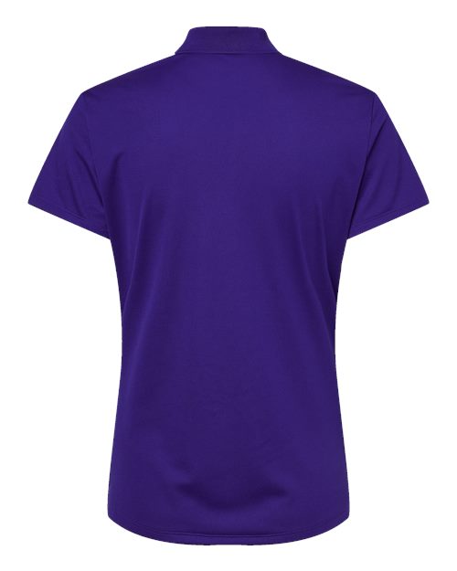 adidas A431 Women's Performance Piqué Polo - Collegiate Purple - Back