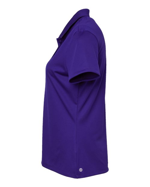 adidas A431 Women's Performance Piqué Polo - Collegiate Purple - DirectSide