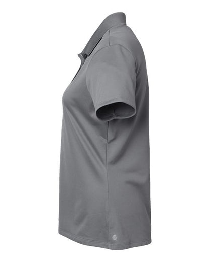adidas A431 Women's Performance Piqué Polo - Grey Three - DirectSide