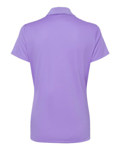adidas A431 Women's Performance Piqué Polo - Light Flash Purple - Back