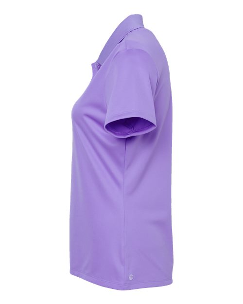 adidas A431 Women's Performance Piqué Polo - Light Flash Purple - DirectSide