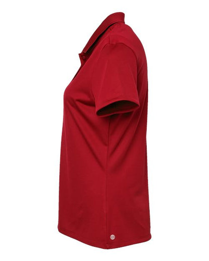 adidas A431 Women's Performance Piqué Polo - Power Red - DirectSide