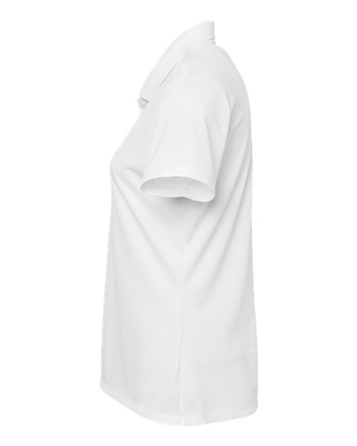 adidas A431 Women's Performance Piqué Polo - White - DirectSide