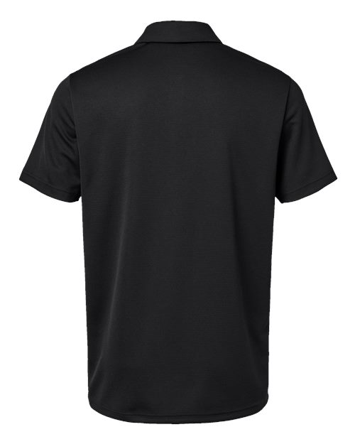 adidas A580 Men's Micro Piqué Polo - Black - Back