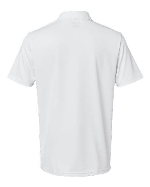 adidas A580 Men's Micro Piqué Polo - White - Back