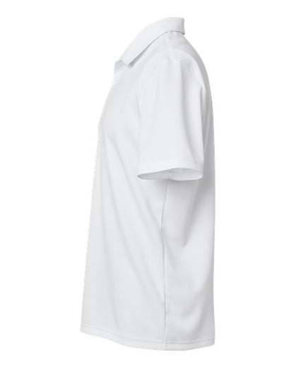 adidas A580 Men's Micro Piqué Polo - White - DirectSide