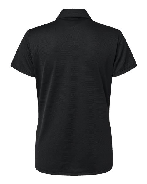 adidas A581 Women's Micro Piqué Polo - Black - Back