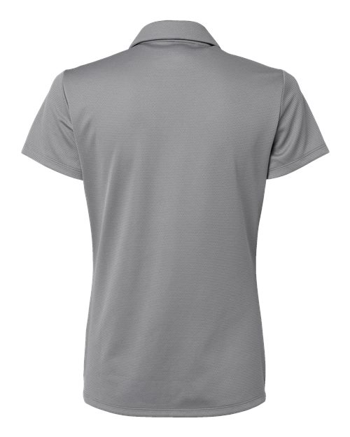 adidas A581 Women's Micro Piqué Polo - Grey Three - Back