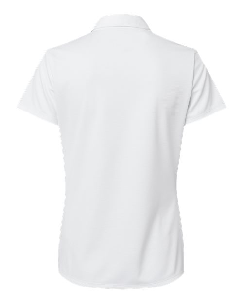 adidas A581 Women's Micro Piqué Polo - White - Back