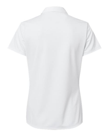 adidas A581 Women's Micro Piqué Polo - White - Back