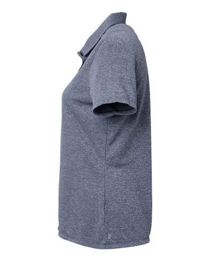 adidas A583 Women's Heathered Polo - Collegiate Navy Melange - DirectSide