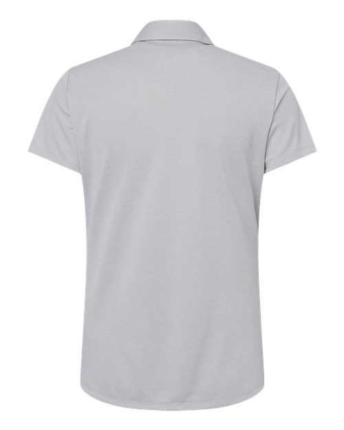 adidas A583 Women's Heathered Polo - Grey Two Melange - Back