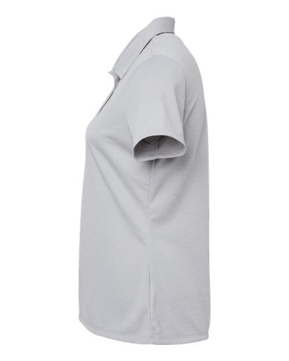 adidas A583 Women's Heathered Polo - Grey Two Melange - DirectSide