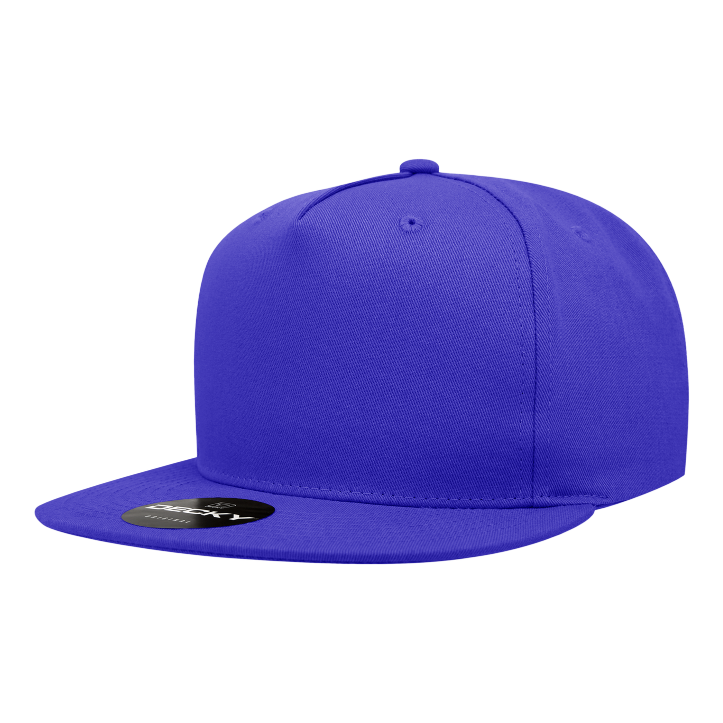 Decky-1064-5 Panel High Profile Structured Cotton Blend Snapback