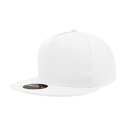 Decky-1064-5 Panel High Profile Structured Cotton Blend Snapback