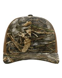 Richardson 112P Printed Trucker Cap, Structured Snapback