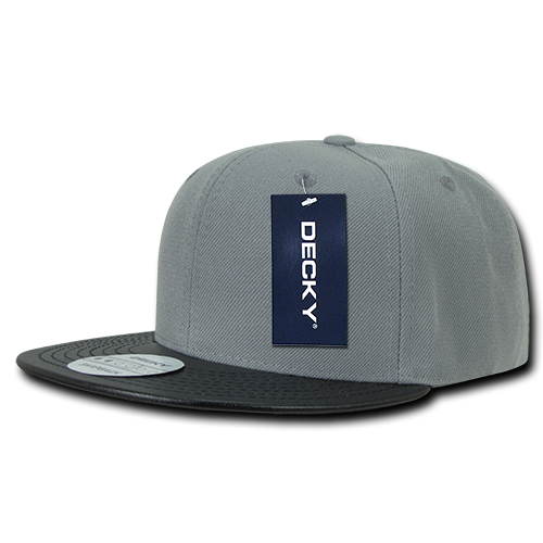 Decky-1071-6 Panel High Profile Structured Vinyl Snapback