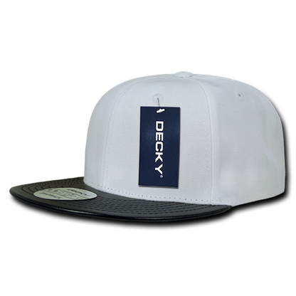Decky-1071-6 Panel High Profile Structured Vinyl Snapback