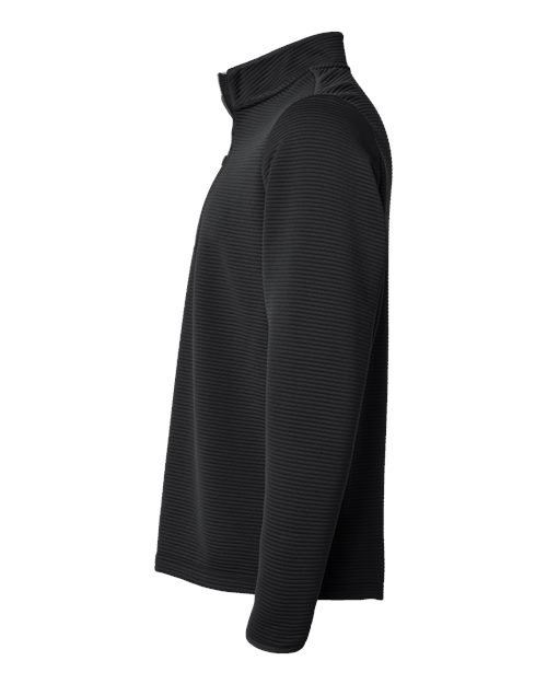 adidas A588 Men's Spacer Quarter-Zip Pullover - Black - DirectSide