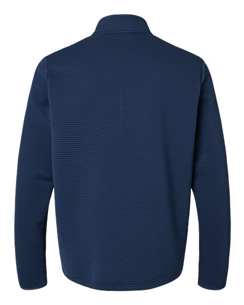 adidas A588 Men's Spacer Quarter-Zip Pullover - Collegiate Navy - Back