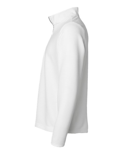 adidas A588 Men's Spacer Quarter-Zip Pullover - Core White - DirectSide