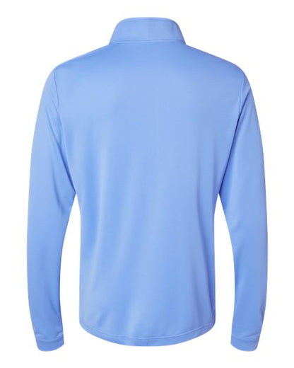 adidas A401 Men's Ultimate365 Lightweight Quarter-Zip Pullover - Blue Fusion - Back
