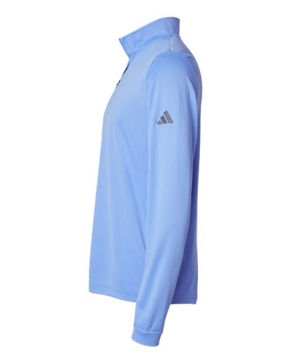 adidas A401 Men's Ultimate365 Lightweight Quarter-Zip Pullover - Blue Fusion - DirectSide