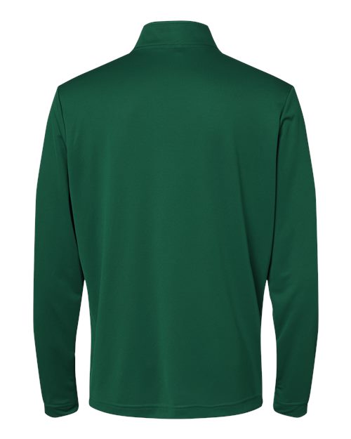 adidas A401 Men's Ultimate365 Lightweight Quarter-Zip Pullover - Collegiate Green - Back