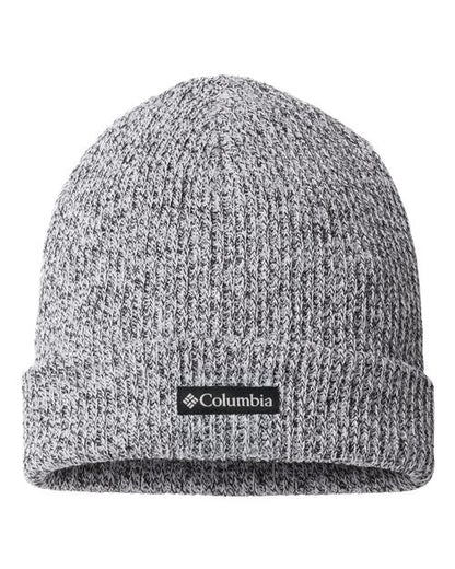 Columbia 191132 Whirlibird™ Cuffed Beanie - White Marled - Front