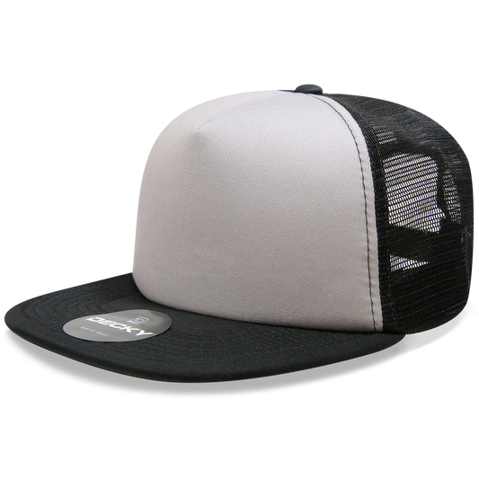 Decky-1080-5 Panel High Profile Structured Foam Trucker