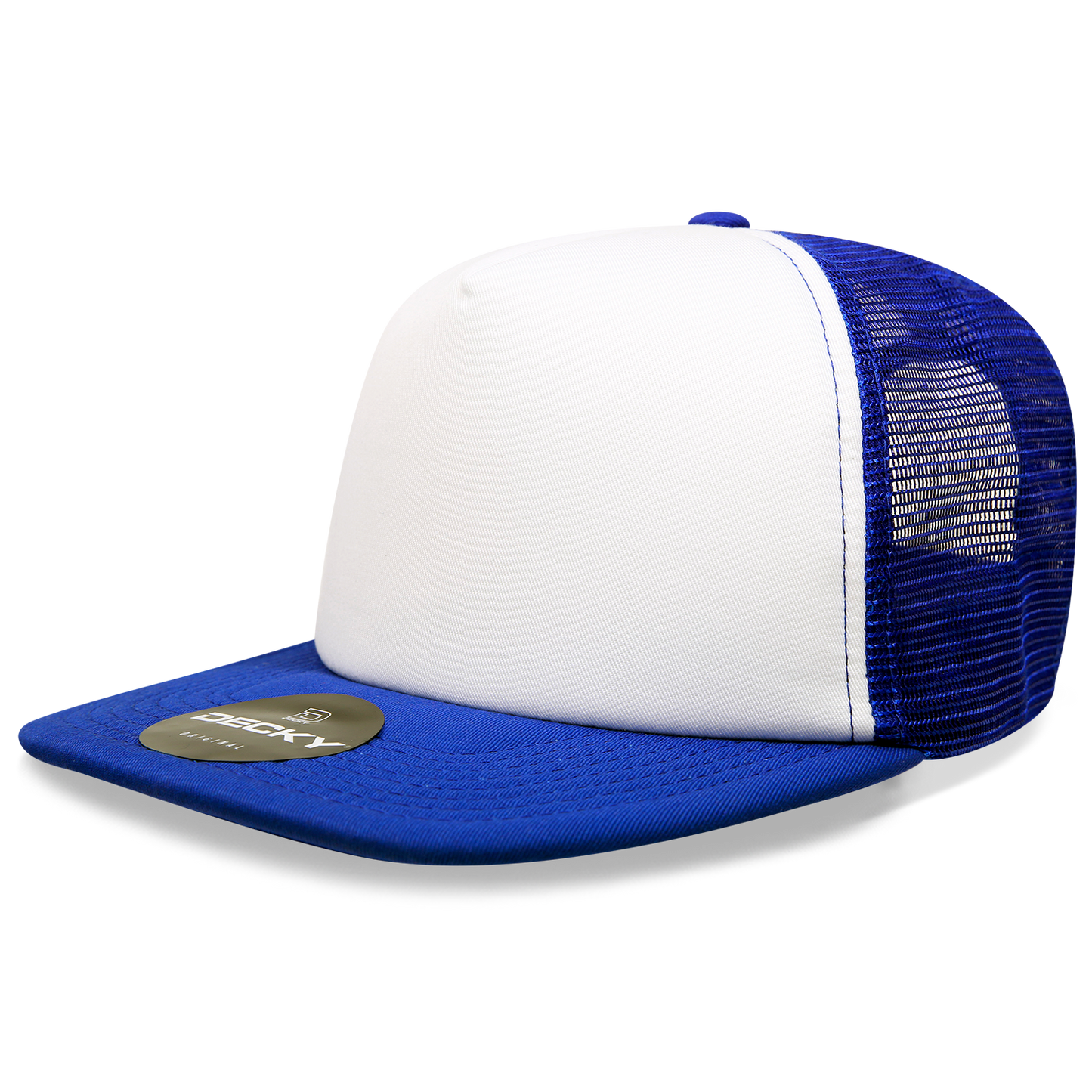 Decky-1080-5 Panel High Profile Structured Foam Trucker