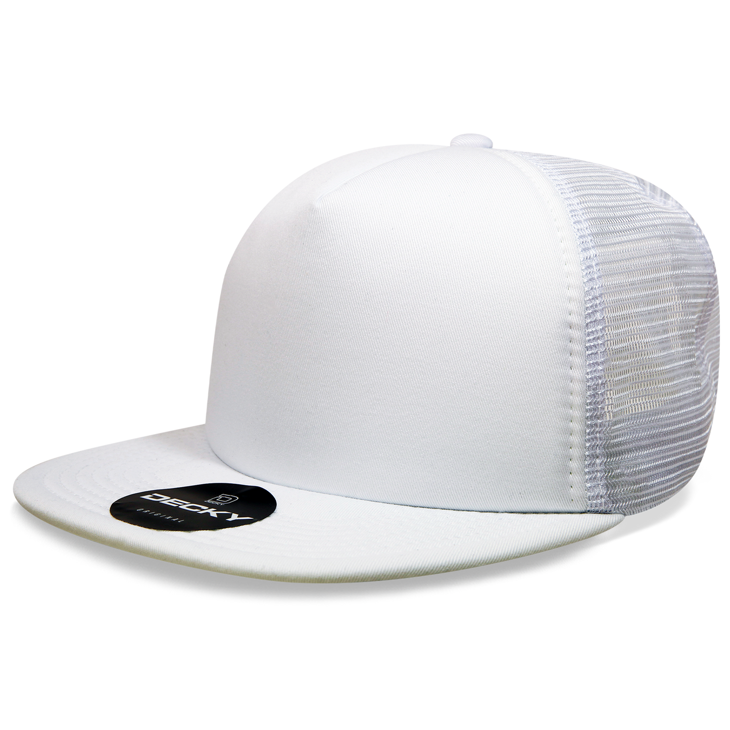 Decky-1080-5 Panel High Profile Structured Foam Trucker
