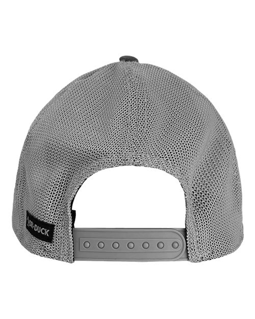 DRI DUCK 3028 Hudson Flex Cap - Charcoal/ Fog - Back