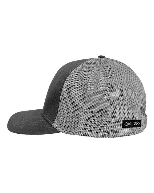 DRI DUCK 3028 Hudson Flex Cap - Charcoal/ Fog - DirectSide