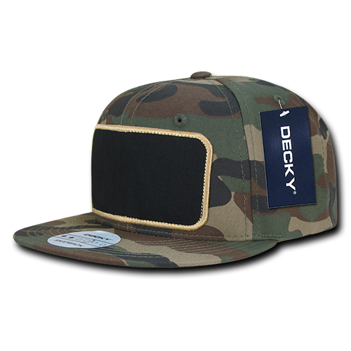Decky-1096-6 Panel High Profile Structured Patch Snapback