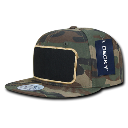 Decky-1096-6 Panel High Profile Structured Patch Snapback